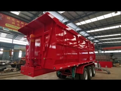 후면 틱퍼 트럭 트레일러