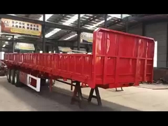 사이드월 트럭 트레일러