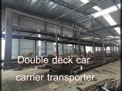 자동차 운반용 반 트레일러 생산