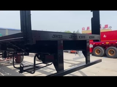 러시아에서 대량 화물 운송을 위한 대판형 박스 트럭 트레일러 사용자 정의